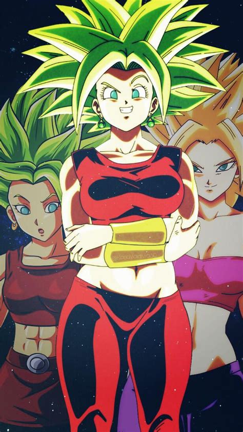 Topless Caulifla, Kefla, Android 18 WiP